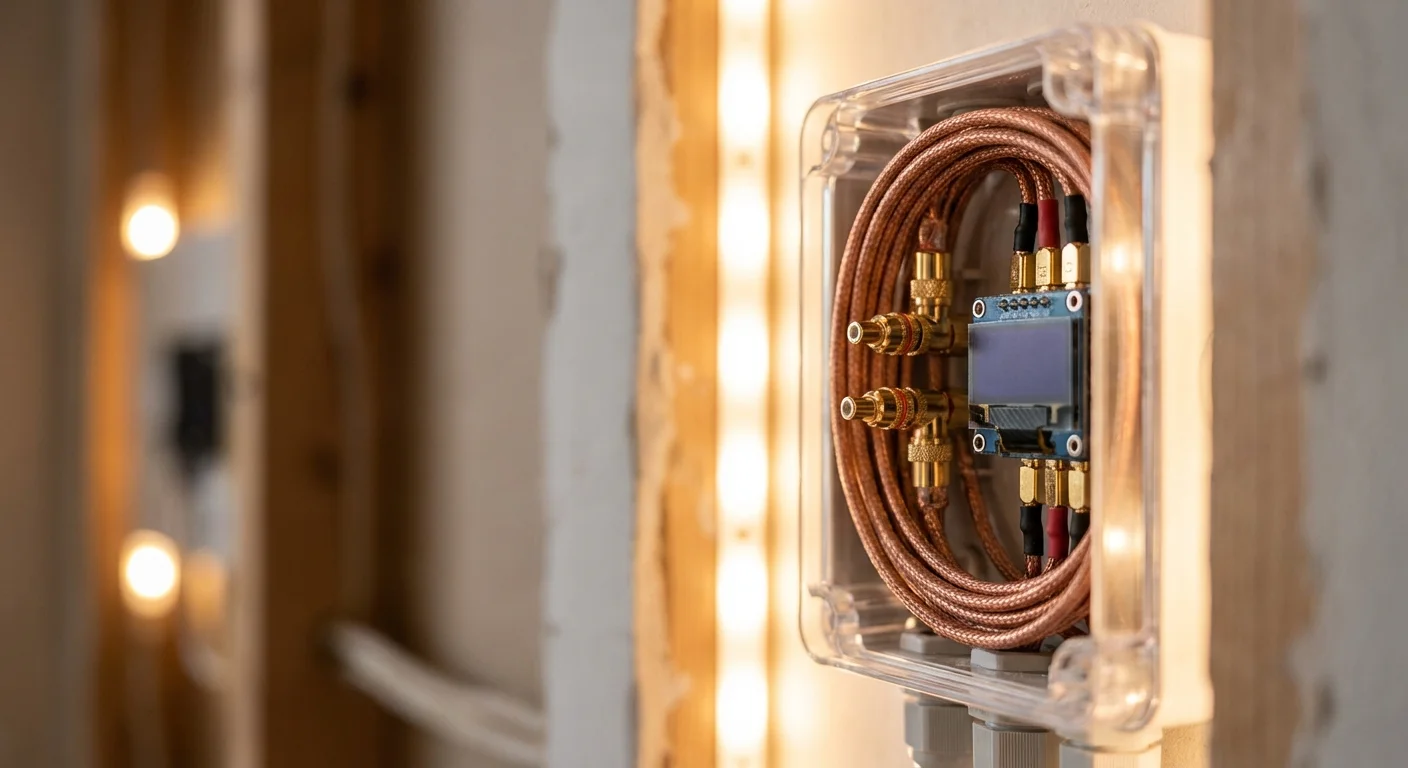 Installation technique détaillée d'un variateur électronique dans un boîtier mural